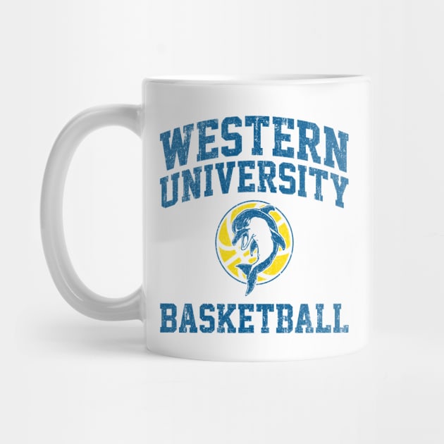 Western University Basketball - Blue Chips (Variant) by huckblade
